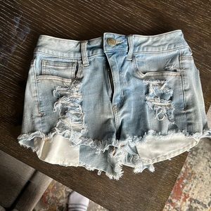 American Eagle Hi-Rise Shortie size 2 shorts